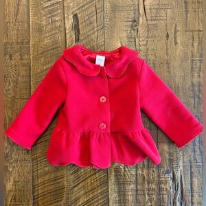 Starting Out Red Pea Coat for Kids